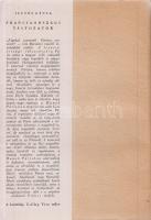 Illyés Gyula:
Franciaországi változatok. [Karcolatok.]
(Budapest, 1947). Nyugat Könyvkiadó (Révai ...