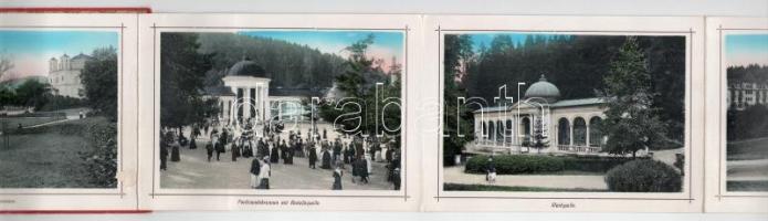 Mariánské Lázne, Marienbad; leporellófüzet 12 lappal / leporello booklet with 12 pages,