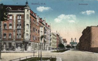 Bytom with the shop of Peter Rutka