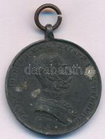 1914. "Ferenc József Bronz Vitézségi Érem" hadifém változatú kitüntetés mellszalag nélkül, szignó nélkül T:VF Hungary 1914. "Bronze Gallantry Medal (Der Tapferkeit)" war metal variant decoration without ribbon, without signature C:VF NMK 137.