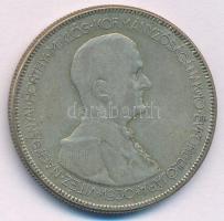 1930. 5P Ag "Horthy jobbra" T:F patina Adamo P8