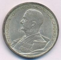 1939. 5P Ag "Horthy balra" T:AU,XF patina Adamo P8.2