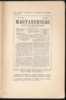 Magyarország anyagi érdekei című közgazdasági folyóirat mint a Magyar Mérnök Egylet ideiglenes közlö...