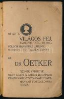 Dr. Oetker receptgyűjtemény. Kiadói papírkötés, kissé sérült