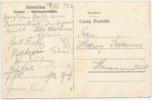 1928 Betlenszentmiklós, Betelsdorf, Sanmiclaus (Szépmező, Sona); Castelul Bruckenthal / kastély / Sc...