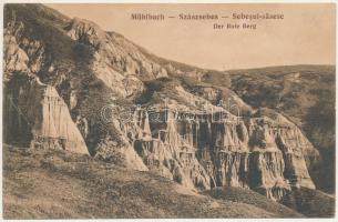 Szászsebes, Mühlbach, Sebesul Sasesc, Sebes; Der Rote Berg / Vöröshegy / mountain