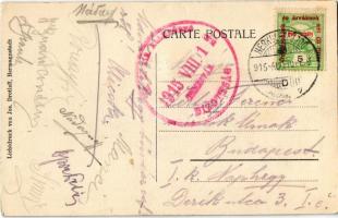 1915 Malzin Max Carmellini, bűvész, illuzionista, gondolatolvasó / Illusionist und Gedankenleser. Be...