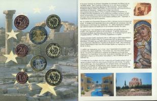 Ciprus 2004. 1c,2c,5c,10c,20c,50c,1€,2€ próbaveretek, szettben, díszkiadásban T:...