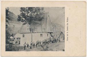 Felsővidra, Vidra de Sus, Avram Iancu; Casa lui Avram Iancu / Avram Iancu, az 1848-as magyarellenes román nemzeti felkelés vezetőjének szülőháza / birth house of Avram Iancu (EK)