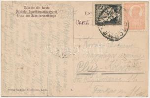 1924 Szentkeresztbánya, Vlahita Noua, Minele Lueta (Lucta)(Szentegyháza, Vlahita); Fürdő kolónia, er...