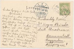 1906 Kisselyk, Klein-Schelken, Seica Mica; + "KIS-SELYK POSTAI ÜGYN."