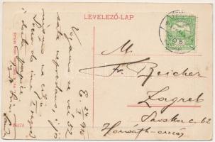 1915 Érmihályfalva, Valea lui Mihai; Grosz Hermann üzlete. W.L. Bp. N. 5987. 1912-15. / shop (EK)