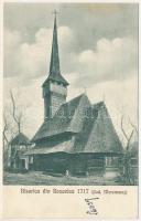 Rozávlya, Rozália, Rosalien, Rozavlea (Máramaros, Maramures); Biserica 1717 / Ortodox fatemplom / Orthodox wooden church (Rb)