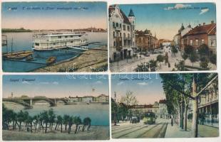 Szeged - 7 db régi képeslap / 7 pre1945 postcards