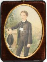 cca 1819 várkonyi gróf báró Üchtritz (Amade) Emil (1808-1886) a Branyiszkói csata hősének, Görgey ez...