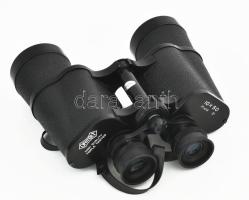 Ofotért 10x50 távcső, sapkával. Kissé sérült bőr tokkal