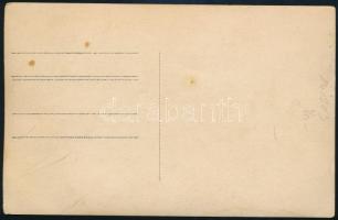 cca 1920-1930 Négy fiatal pár csoportképe, fotólap, 14x8,5 cm