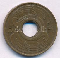 ~1946-1949. 5Ft "BSZKRT (Budapest Székesfőváros Közlekedési Részvénytársaság)" T:XF