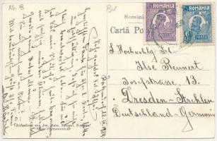 1924 Kaca, Katzendorf, Cata; Biserica ev. / Evangélikus templom. Jos. Hein. Briegel / Lutheran churc...