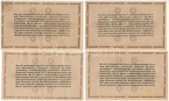 1946. 10.000AP sorszámmal, vízjeles papíron (4x) T:F közte folt, tűlyuk