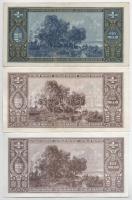 7db-os pengő és inflációs pengő bankjegy tétel, közte 1945. 50P T:F