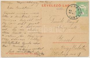 1912 Kapnikbánya, Cavnic; Piac tér, Dobos-hegy, kápolna, Pusztay Gyula üzlete / square, chapel, shop...