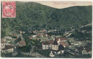 1909 Tilicske, Tiliska, Tilisca (Szelistye, Saliste); TCV card (szakadás / tear)