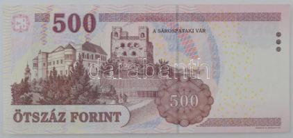 2010. 500Ft "EA" T:F szép papír