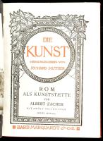 Die Kunst. Herausgegeben von Richard Muther. Német nyelvű művészeti könyvsorozat 19 kötete: Rembrand...
