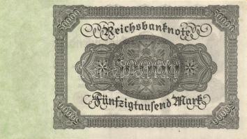 Német Birodalom / Weimari Köztársaság 1922. 50.000M cégnyomat T:I