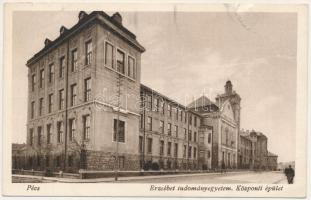 1929 Pécs, Erzsébet tudományegyetem, központi épület