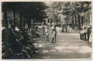 Homoród-fürdő, Baile Homorod; fürdő sétány / spa promenade. photo (fl)