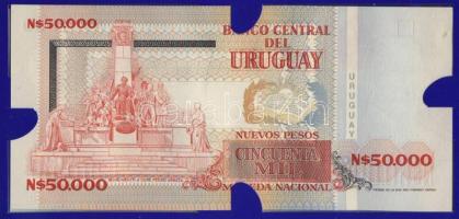 Uruguay 1989-92. 1000NP "NO EMITIDO", 2000NP, 5000NP "NO EMITIDO", 10.000NP &quo...
