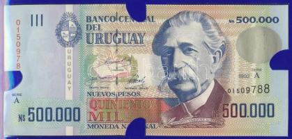 Uruguay 1989-92. 1000NP "NO EMITIDO", 2000NP, 5000NP "NO EMITIDO", 10.000NP &quo...