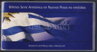 Uruguay 1989-92. 1000NP "NO EMITIDO", 2000NP, 5000NP "NO EMITIDO", 10.000NP &quo...