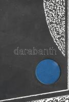 Joseph Kádár (1936-2019): Geometrikus kompozíció. Szitanyomat, vegyes technika, papír, jelezve balra...