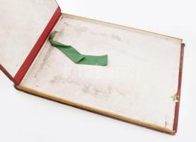 Heidenhaus Ede: Fényrajzi képek Magyarországból Pest 1860. Osterlamm Károly. CSAK A BORÍTÓ. Aranyozo...