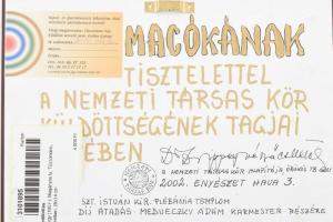 Gubán György (1951-): Magányos fa. Tűzzománc, jelzett, fakeretben, 20x14 cm