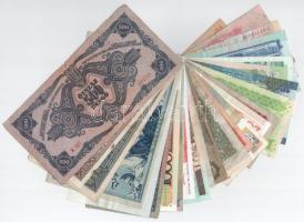 27db-os vegyes, nagyrészt külföldi bankjegy tétel, közte Bulgária, Spanyolország, Horvátország stb. ...