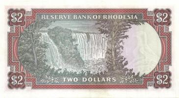 Rhodesia 1974-79. 1$, 2$, 5$, 10$ komplett sor! T:I Összesen 4klf db!