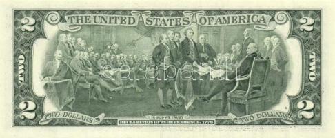 USA 2003. 2$ (3x) egymásutáni sorszámmal! T:I