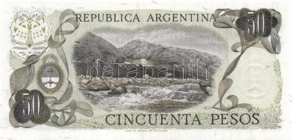Argentína 1973-76. 1P, 5P, 10P, 50P T:I Összesen 4klf db!