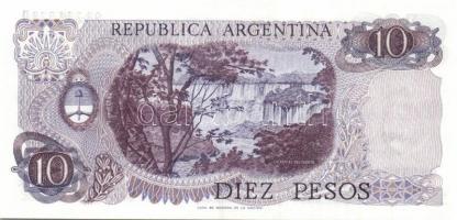 Argentína 1976-83. 10P, 50P, 100P, 500P, 1000P, 5000P, 10.000P 2klf, 50.000P, 100.000P, 500.000P, 10...
