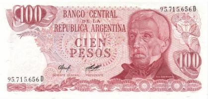 Argentína 1976-83. 10P, 50P, 100P, 500P, 1000P, 5000P, 10.000P 2klf, 50.000P, 100.000P, 500.000P, 10...