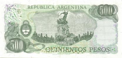 Argentína 1976-83. 10P, 50P, 100P, 500P, 1000P, 5000P, 10.000P 2klf, 50.000P, 100.000P, 500.000P, 10...