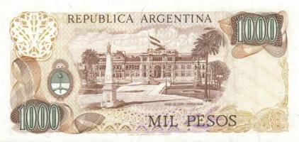 Argentína 1976-83. 10P, 50P, 100P, 500P, 1000P, 5000P, 10.000P 2klf, 50.000P, 100.000P, 500.000P, 10...