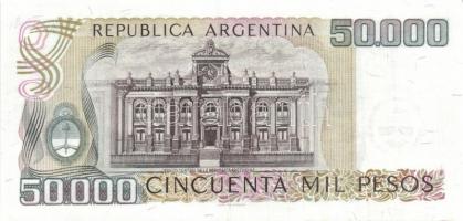 Argentína 1976-83. 10P, 50P, 100P, 500P, 1000P, 5000P, 10.000P 2klf, 50.000P, 100.000P, 500.000P, 10...