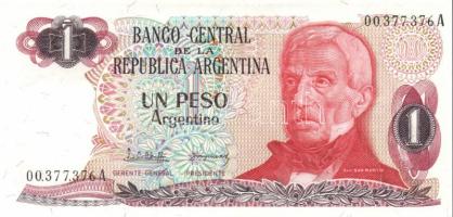 Argentína 1983-83. 1P (2x), 5P (2x), 10P 2klf, 50P, 100P, 500P, 1000P, 5000P egy kivételével komplett sor! T:I Összesen 11 (8klf) db!