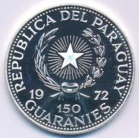 Paraguay 1972. 150G Ag "Müncheni Olimpia 1972 - Magasugró" T:PP Paraguay 1972. 150 Guarani...