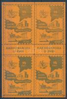 1969 Kazincbarcikai Bélyeggyűjtő Kör 10 éves emlékív / souvenir sheet